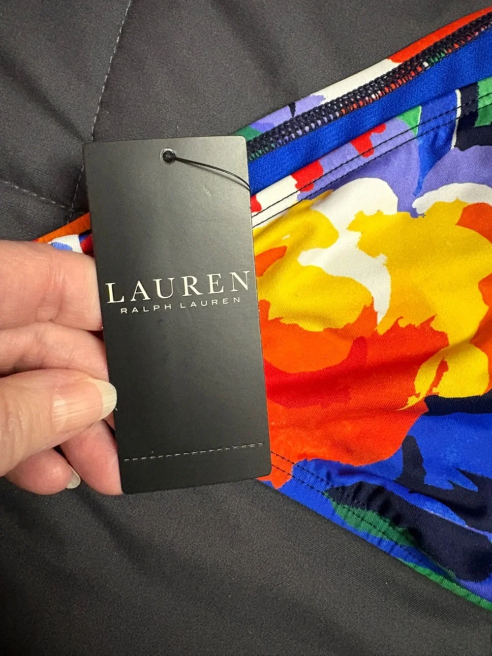 LAUREN RALPH LAUREN Floral Bikini Bottoms - Size: 6 - NWT